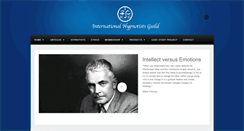 Desktop Screenshot of internationalhypnotistsguild.com